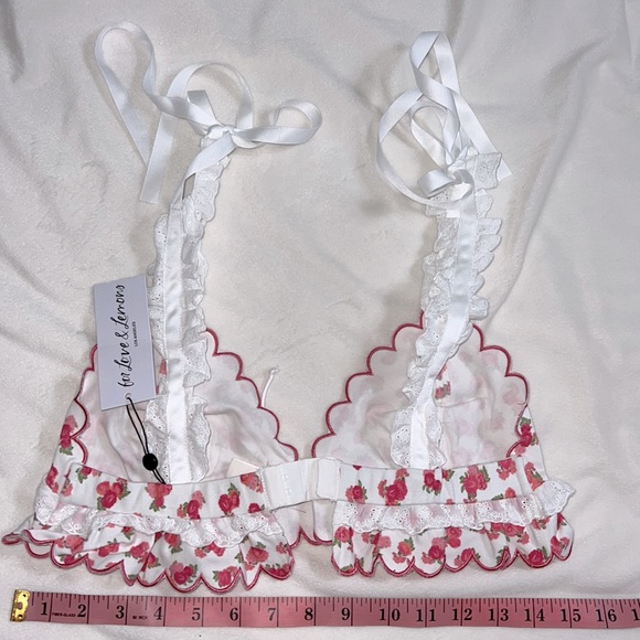 For Love & Lemons bralette triangle blossom 🌸M - Picture 10 of 11